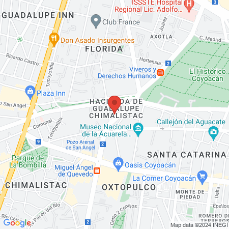 Dentista Karla Itzel map