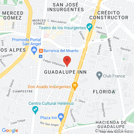 CB Beauty Clinic map