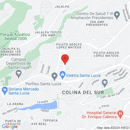 Salon de belleza Piloto map