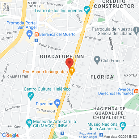 Marcela Mayorga Trejo Oftalmólogo map