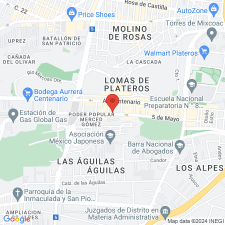 Unidad de Cuidados Veterinarios map