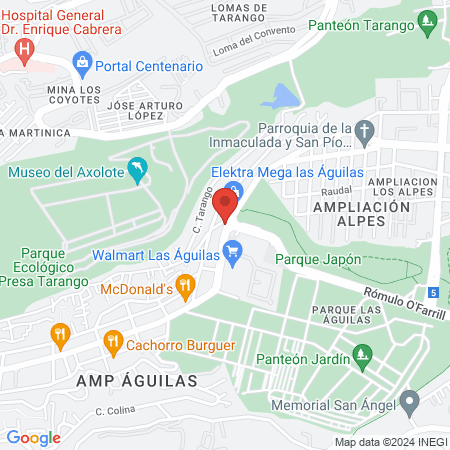 Nail salon Rodriguez map