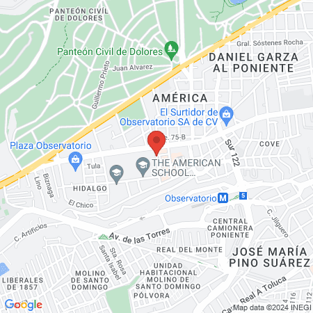 Dr. Moisés Albino Pacheco Ramírez map