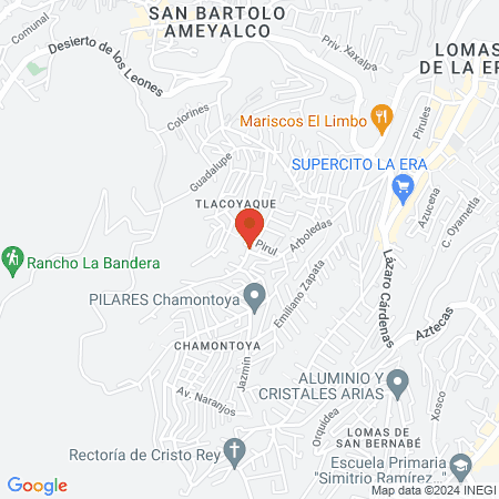 Estética Unisex Laura map