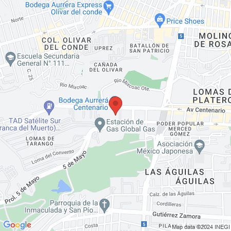 Nails by Andy Salón & Academy map