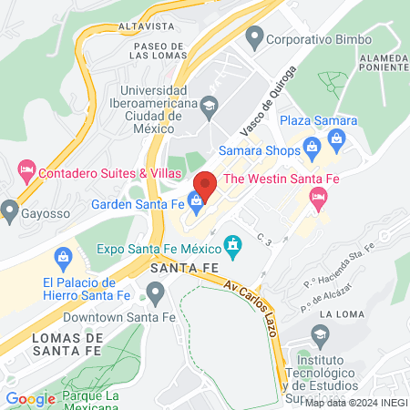 Gabriel Samra - México map