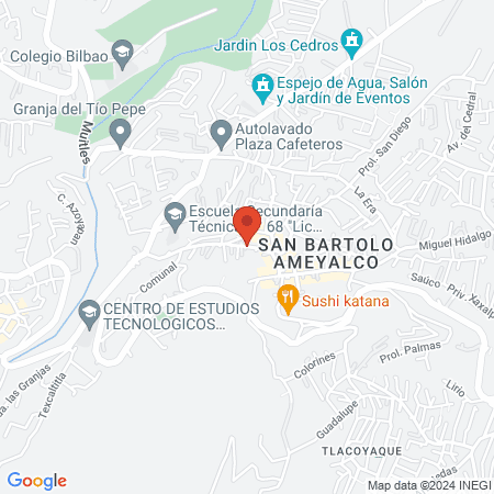 Dentista "Daniela Linares" map