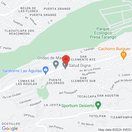 NailClipp Las Aguilas map