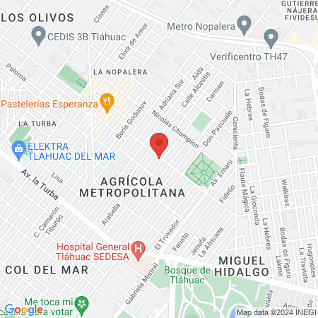 Leptonic Farmacias map