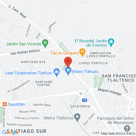 Estudio Unisex Tania map