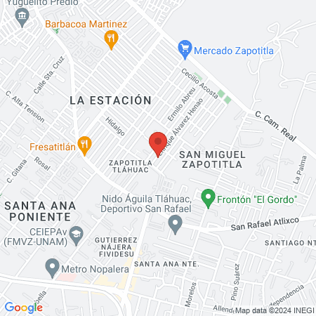 CLINICA DE ESPECIALIDADES DENTALES Ortholand map