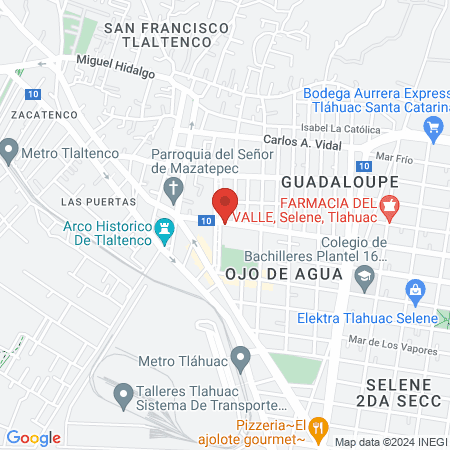 El Mostacho de Zapata map