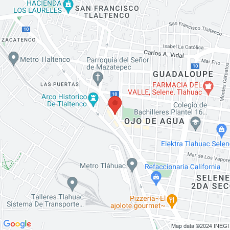 Barber shop A.G. map