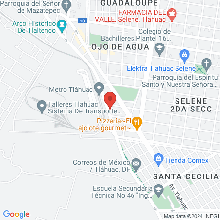 Centro Deportivo Becquerel map