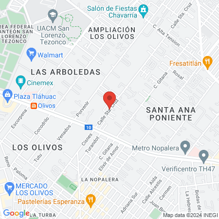 Consultorio Dental map