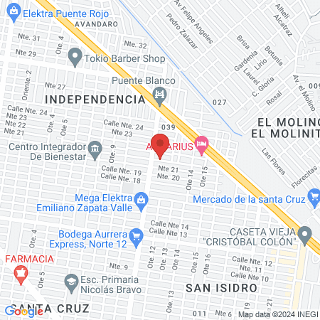 Crossfit Titanes Black map