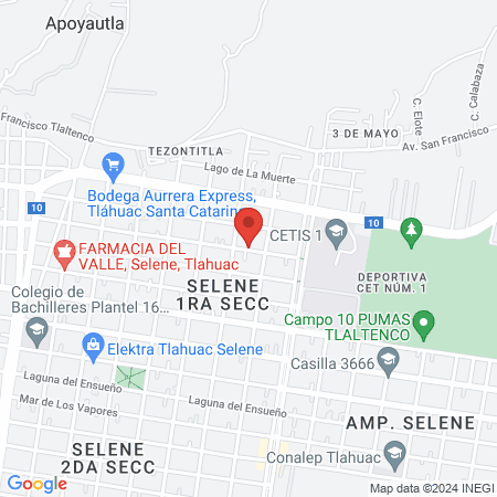 Uñas Tláhuac Crafter NailArt map