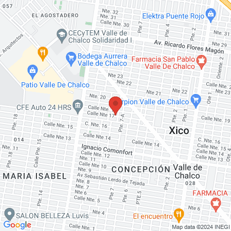 Doctora Celeste map