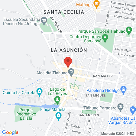 Peluquería shalom map