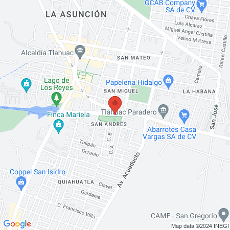Gimnasio Apolo map