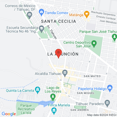 Adriana ESPINOSA DE LOS MONTEROS map