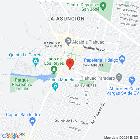 Consultorio dental Azteca map