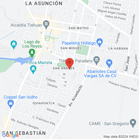 Estetica Ana Brenda map