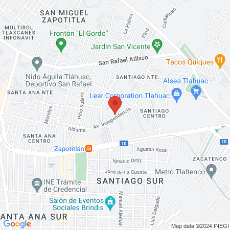 CONSULTORIO DENTAL Trebol map