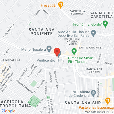 Barber shop Victor's map