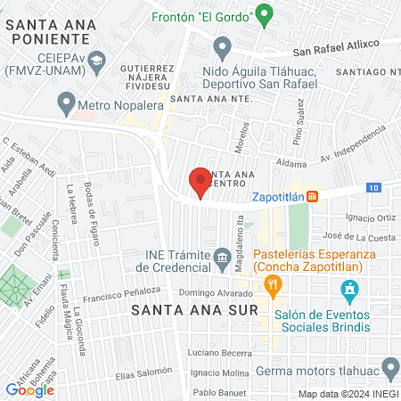 LABORATORIO DENTAL map