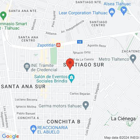 Estetica unisex Beauty Angels map