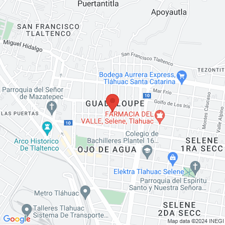 Mis Uñas Lindas map