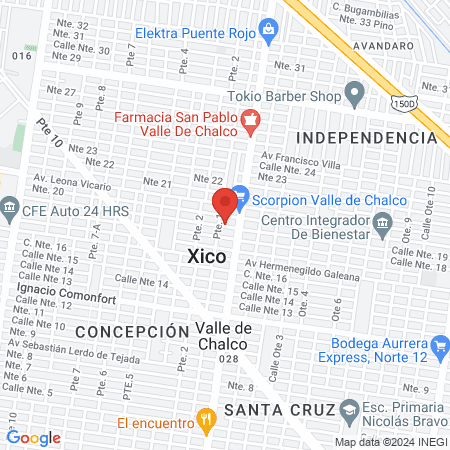 Estetica y barberia vianey map