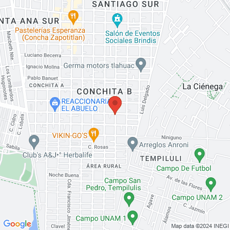 Salon de Belleza GENESIS map