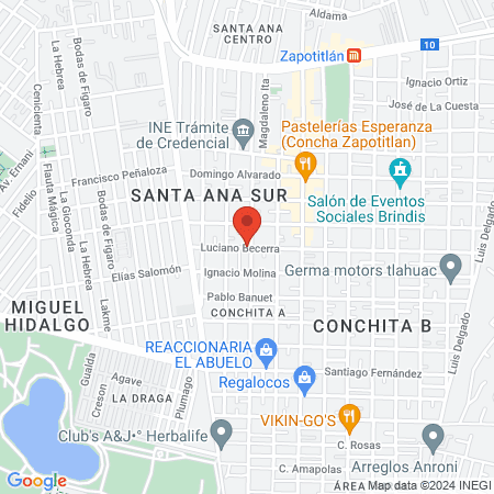 Consultorio Dental map