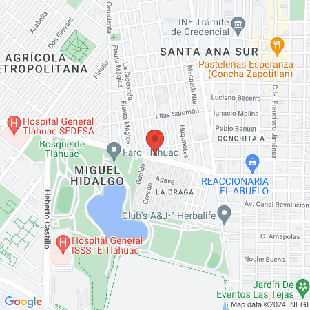 Estética Mony'k map