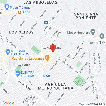 LILY MEJÍA Beauty Artist map