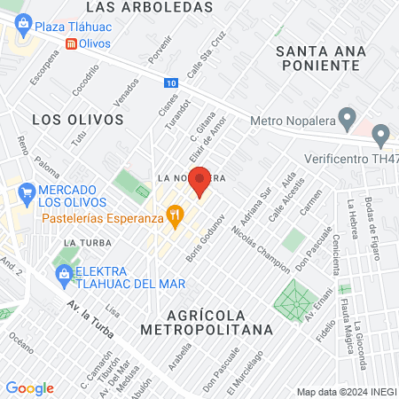 Adara boutique nails&hair map