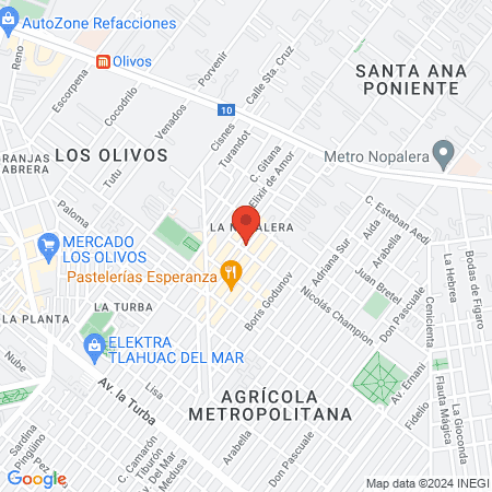 Consultorio Dental Del Valle map