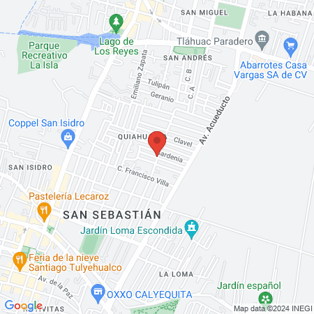 YuYes Uñas, Pestañas y Mas map