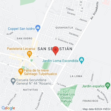 Estetica Santoyo map