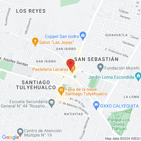 Estetica y Uñas Maryah map