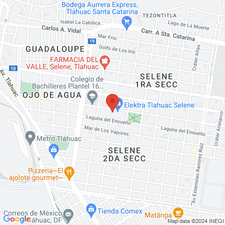 Estética Unisex Lupita map