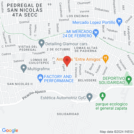 CLASES DE CULTURA DE BELLEZA map