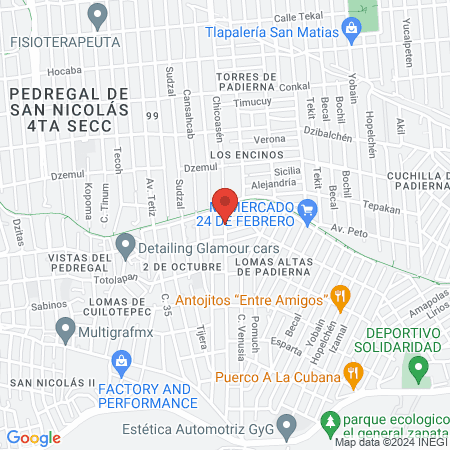 Beauty bar "PINK & BLING" uñas. Pestañas. Cejas y Más map