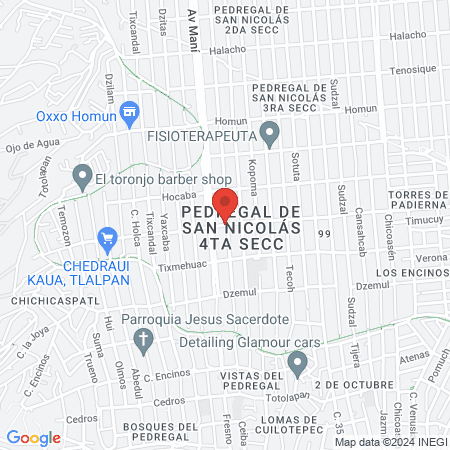 Peluquería familiar map