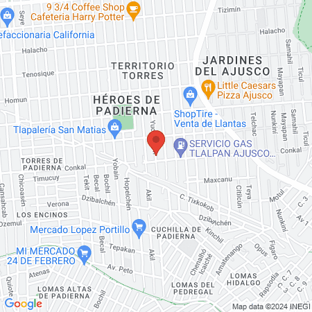 Spa Le Petite Belle map