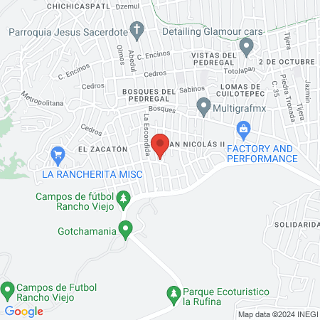 Gimnasios Urbanos 258 map