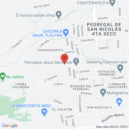 1645 VETERINARIA NUEVO MUNDO map