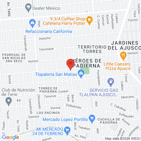 Servicio veterinario y estética-kan map